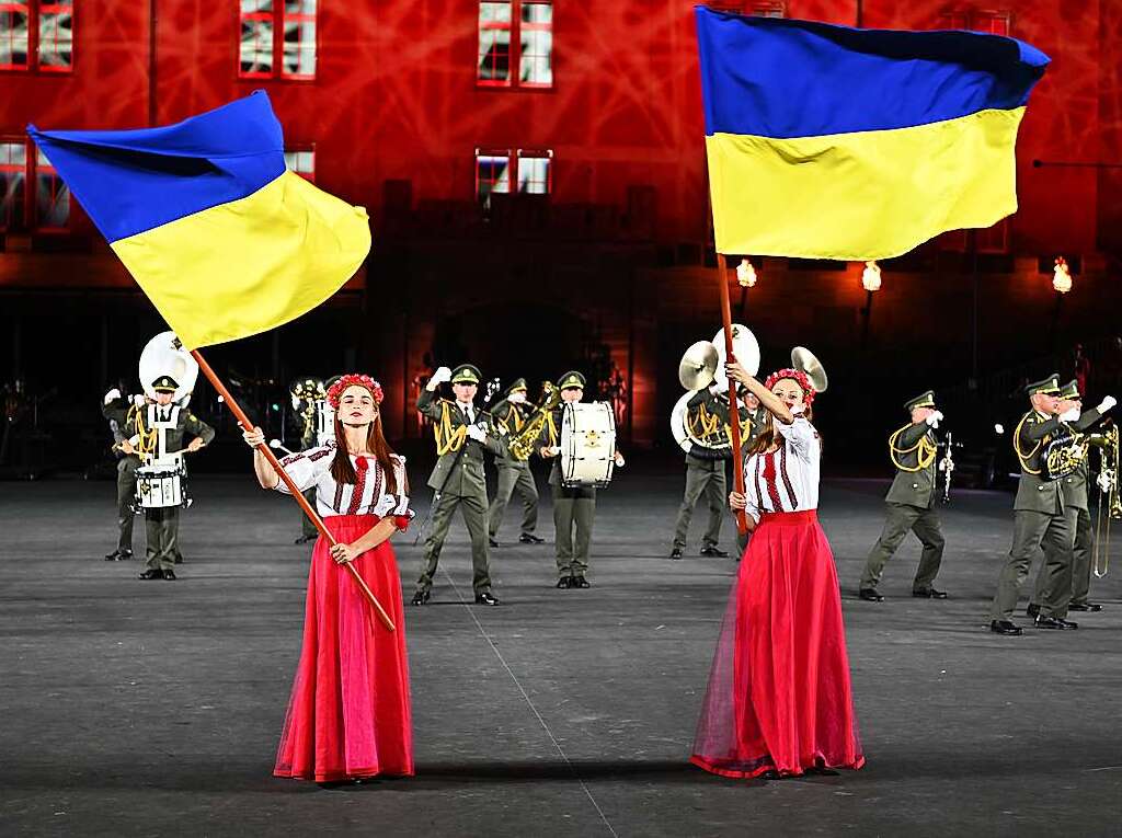 Impressionen vom Basel Tattoo 2023