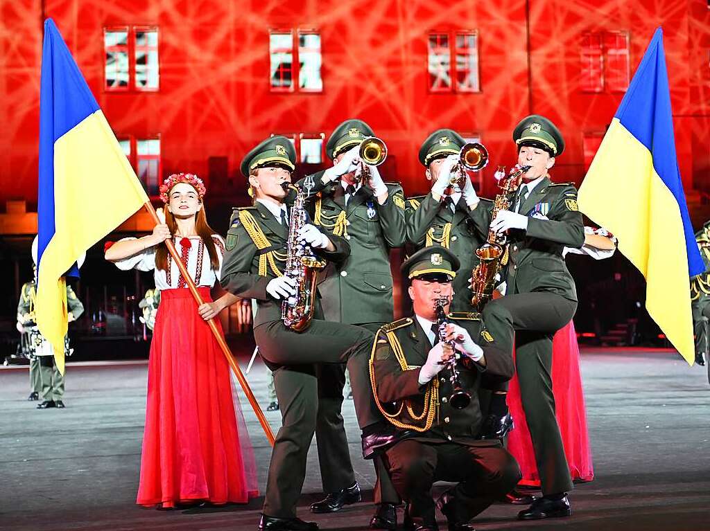 Impressionen vom Basel Tattoo 2023