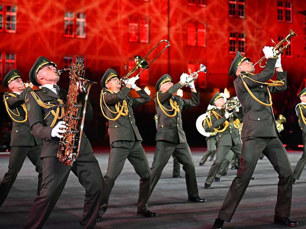 Impressionen vom Basel Tattoo 2023