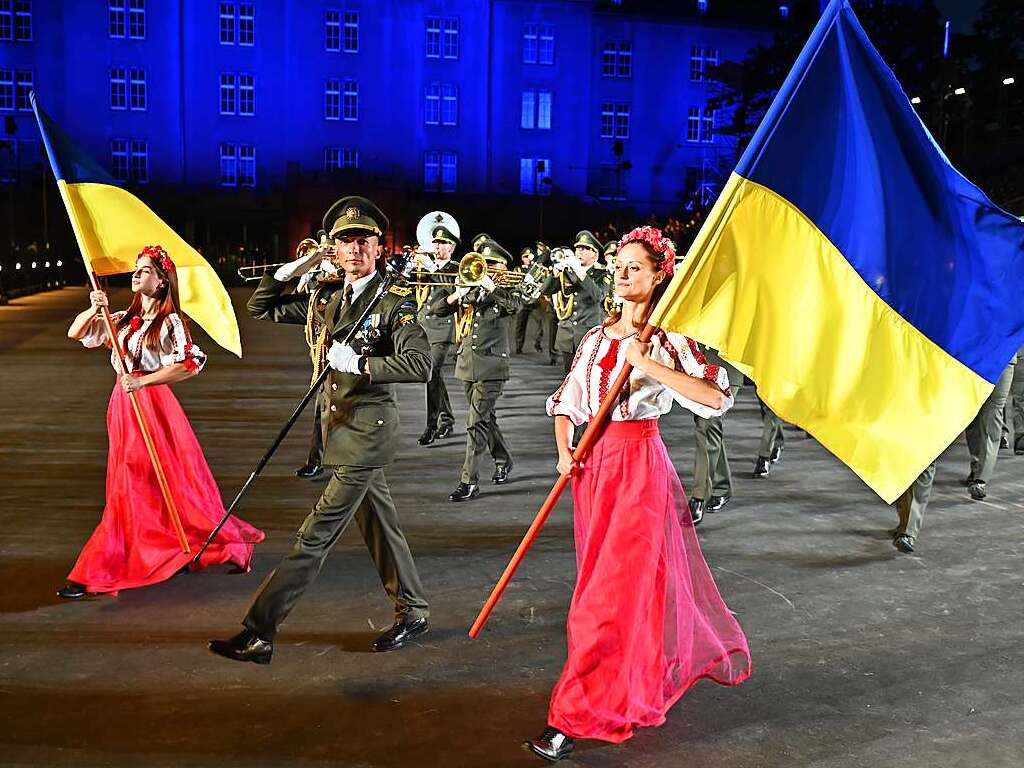 Impressionen vom Basel Tattoo 2023