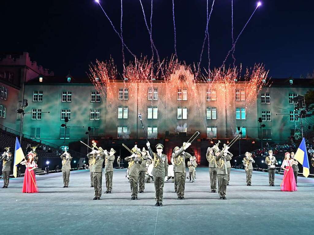 Impressionen vom Basel Tattoo 2023