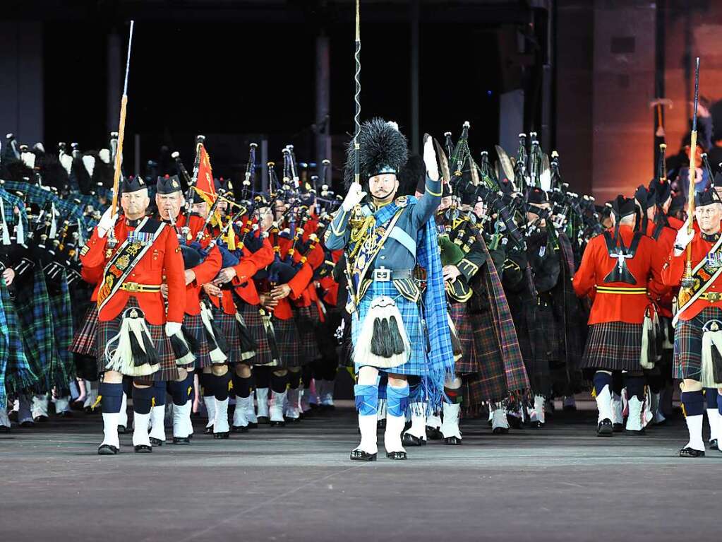 Impressionen vom Basel Tattoo 2023