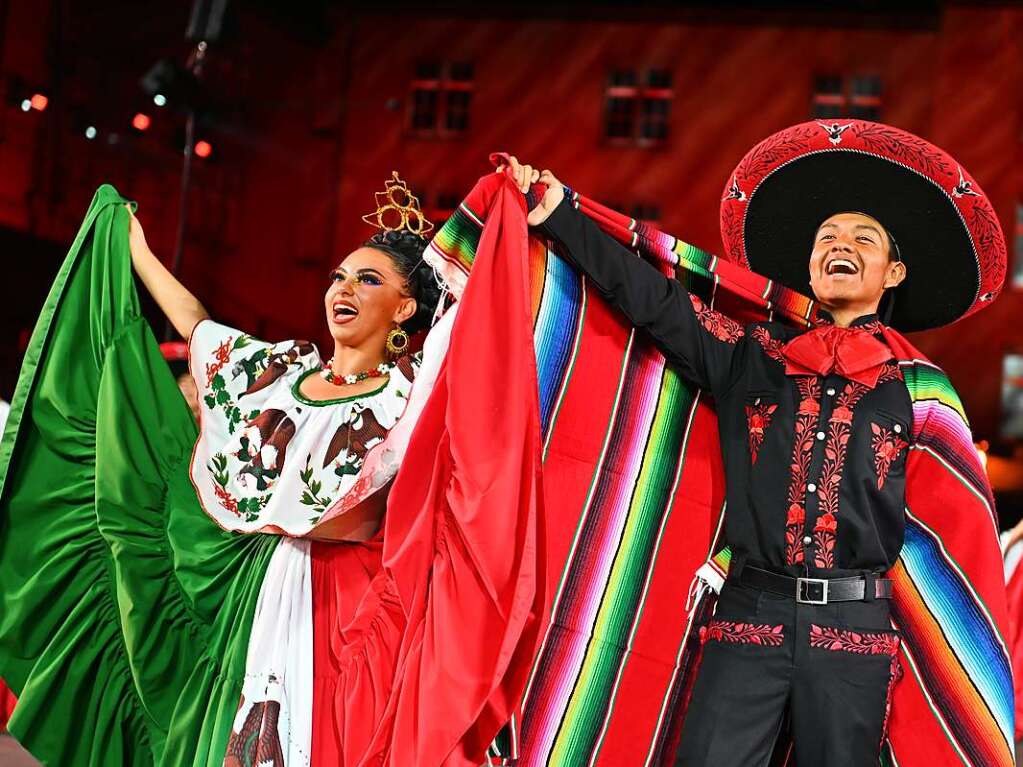 Impressionen vom Basel Tattoo 2023