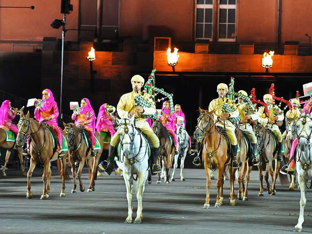 Impressionen vom Basel Tattoo 2023