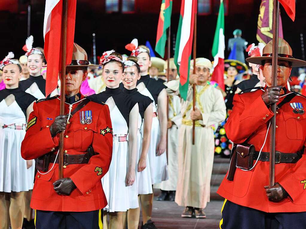 Impressionen vom Basel Tattoo 2023