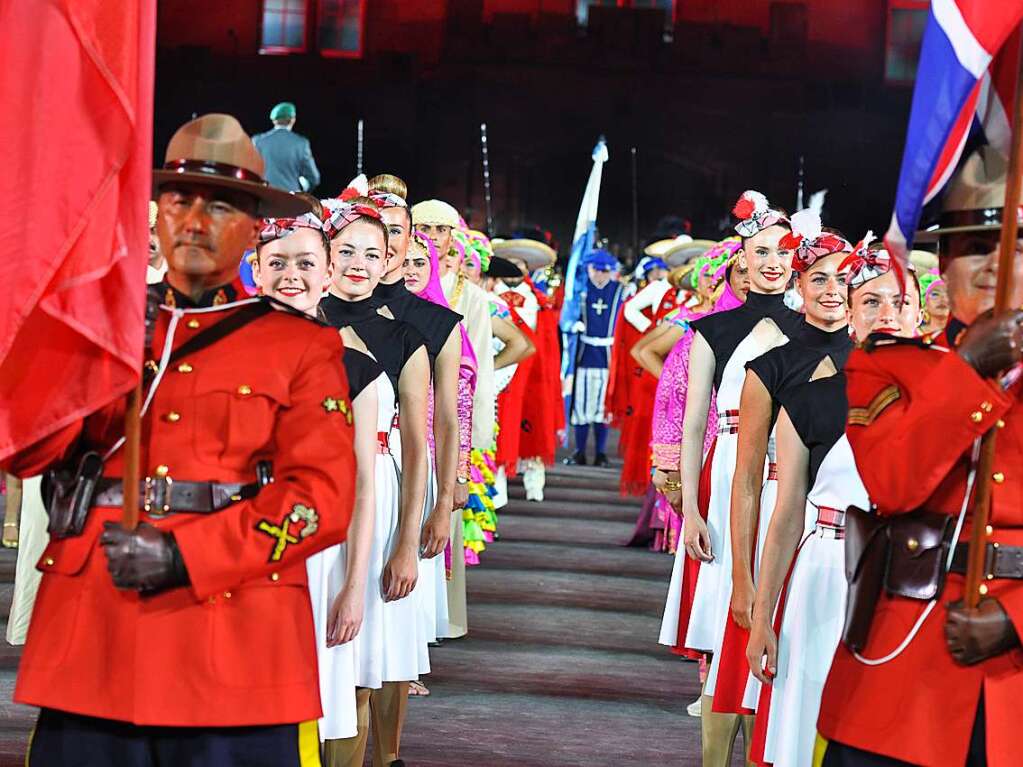 Impressionen vom Basel Tattoo 2023