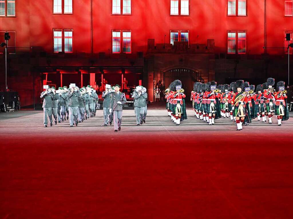 Impressionen vom Basel Tattoo 2023