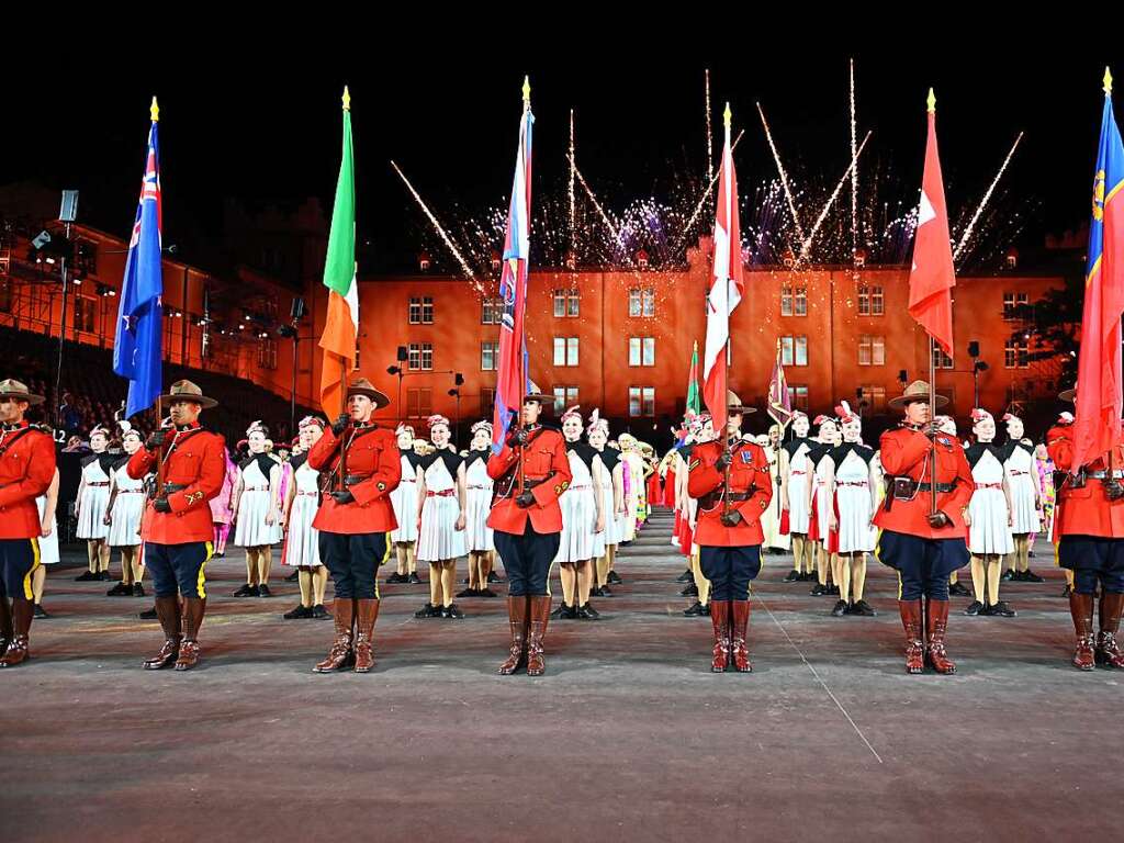 Impressionen vom Basel Tattoo 2023