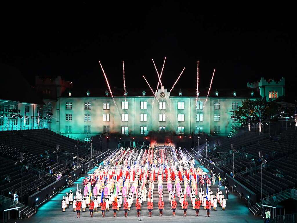 Impressionen vom Basel Tattoo 2023