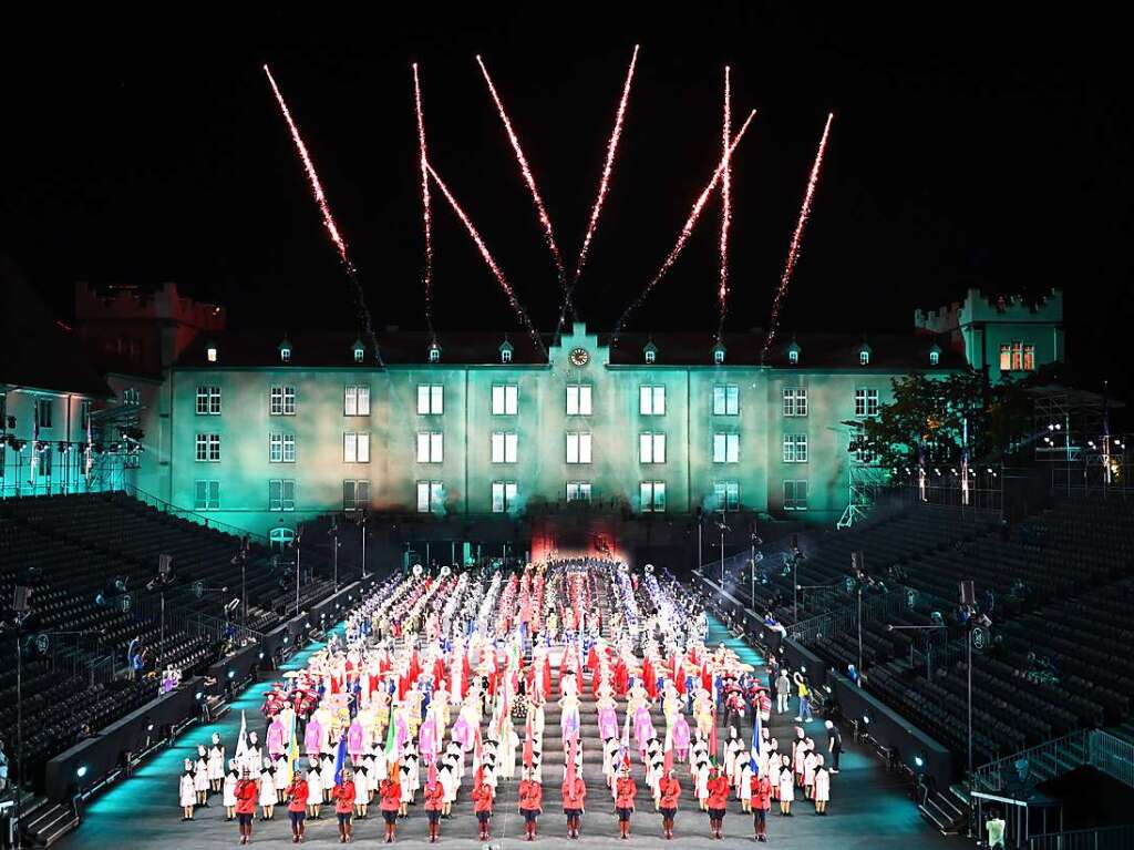 Impressionen vom Basel Tattoo 2023