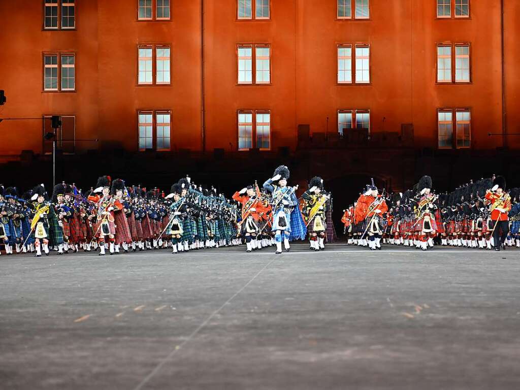 Impressionen vom Basel Tattoo 2023