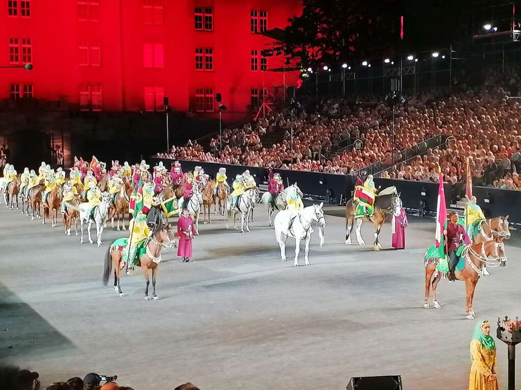 Impressionen vom Basel Tattoo 2023