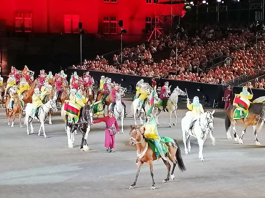 Impressionen vom Basel Tattoo 2023