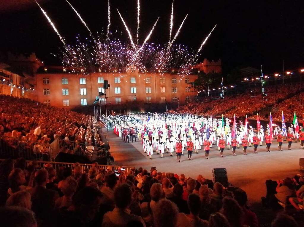 Impressionen vom Basel Tattoo 2023