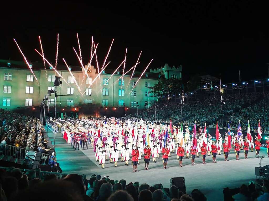 Impressionen vom Basel Tattoo 2023