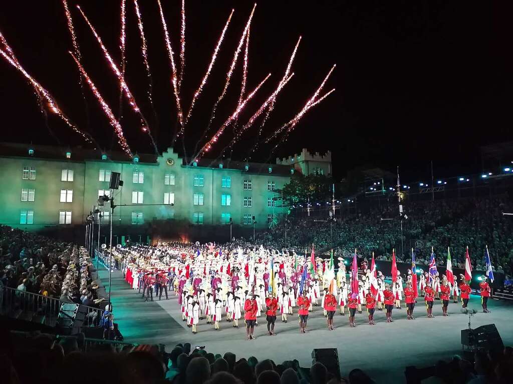 Impressionen vom Basel Tattoo 2023