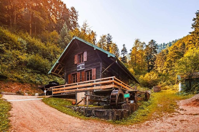 Die Stangenbodenhtte am Belchen ist i...el zahlreicher Wanderer und Radfahrer.  | Foto: Felix Schelb