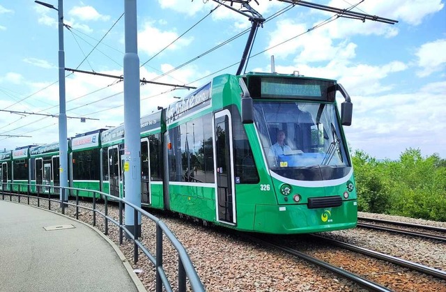 Die Verlngerung der Tramlinie 8 ist Thema einer Brgerbeteiligung.  | Foto: Stadt Weil