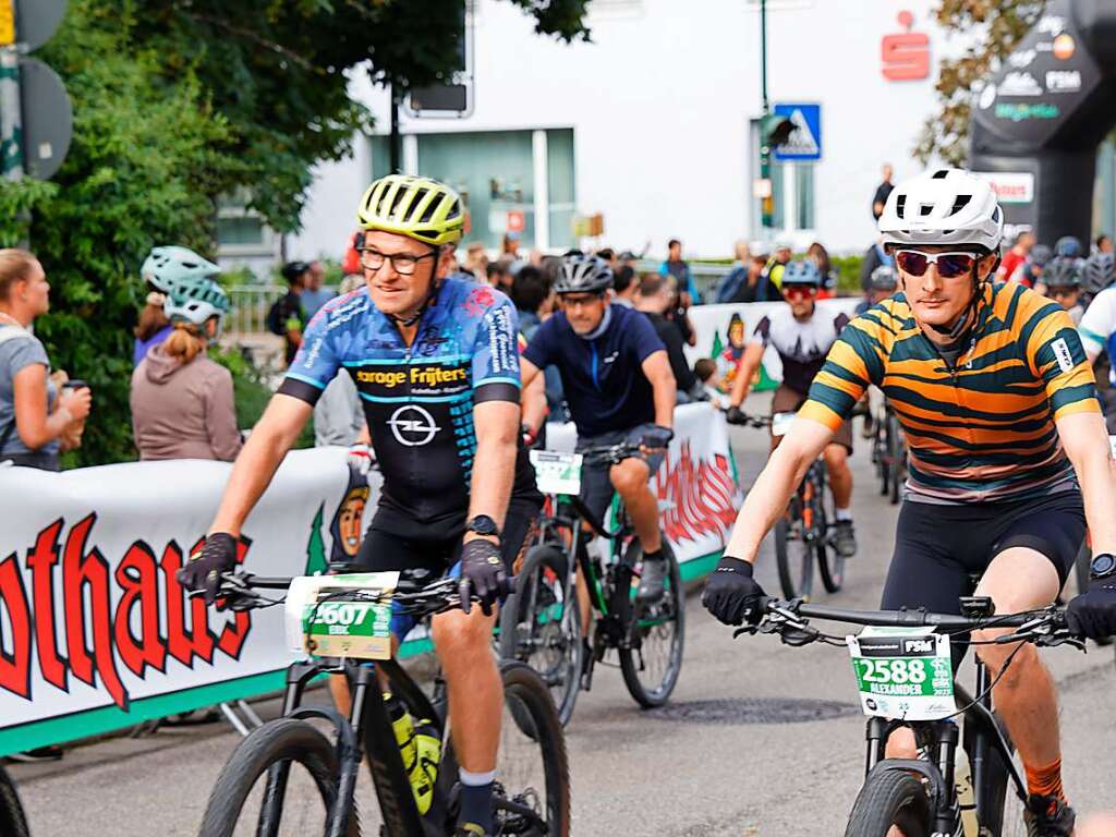 Beim Ultra-Bike-Marathon im Schwarzwald werden Hhenmeter gesammelt