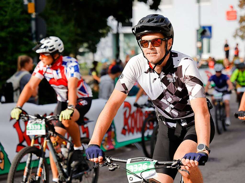 Beim Ultra-Bike-Marathon im Schwarzwald werden Hhenmeter gesammelt