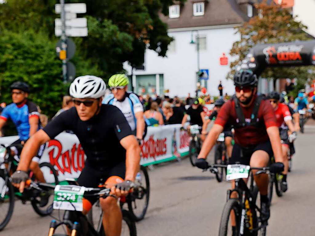 Beim Ultra-Bike-Marathon im Schwarzwald werden Hhenmeter gesammelt