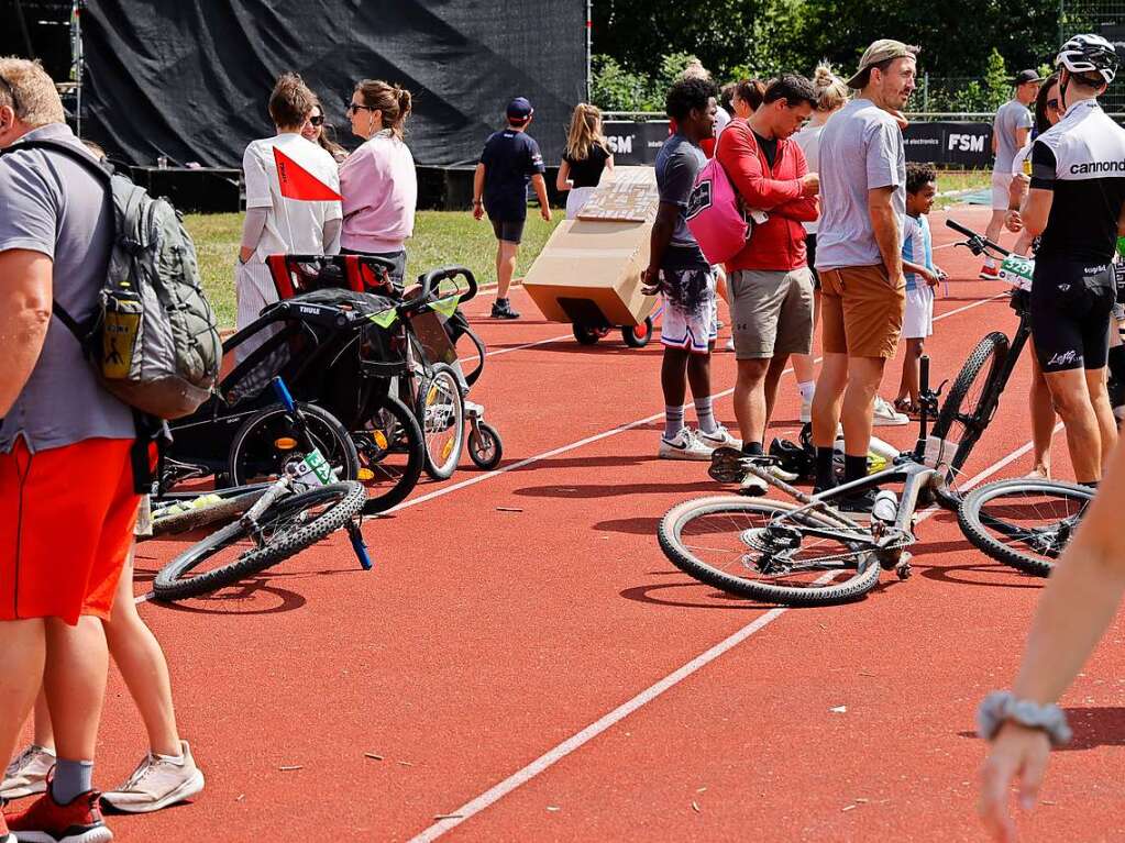 Beim Ultra-Bike-Marathon im Schwarzwald werden Hhenmeter gesammelt