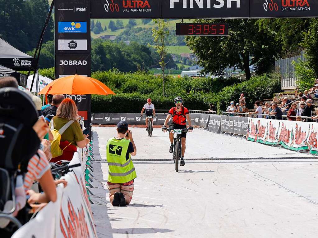 Beim Ultra-Bike-Marathon im Schwarzwald werden Hhenmeter gesammelt