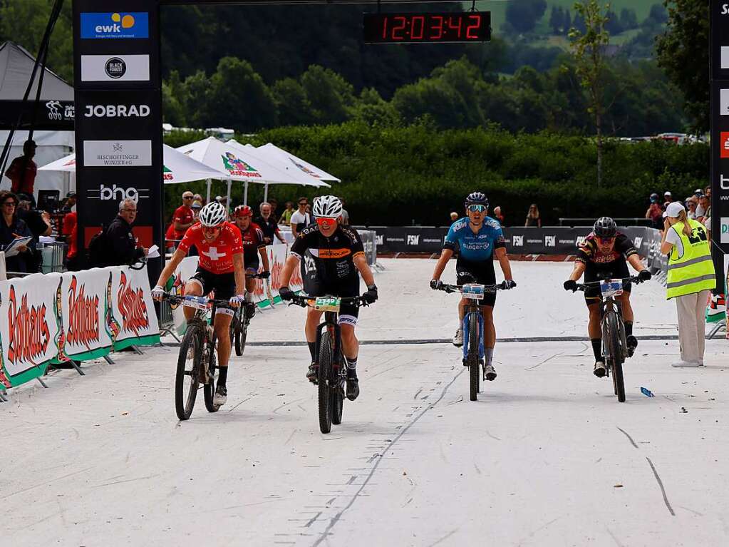 Beim Ultra-Bike-Marathon im Schwarzwald werden Hhenmeter gesammelt