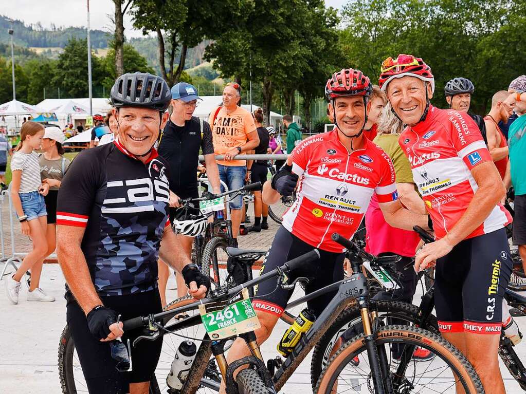 Beim Ultra-Bike-Marathon im Schwarzwald werden Hhenmeter gesammelt