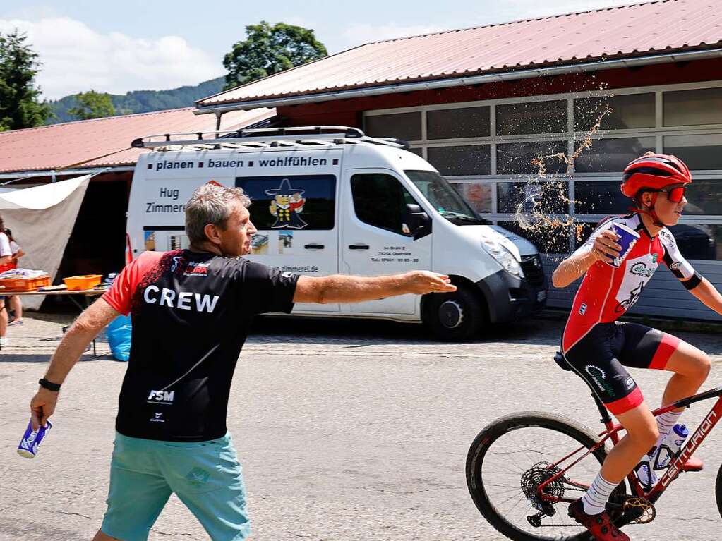 Beim Ultra-Bike-Marathon im Schwarzwald werden Hhenmeter gesammelt