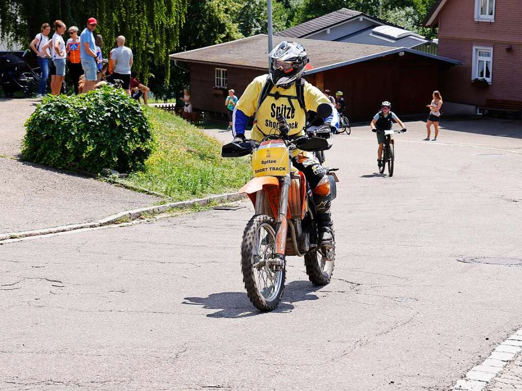 Beim Ultra-Bike-Marathon im Schwarzwald werden Hhenmeter gesammelt