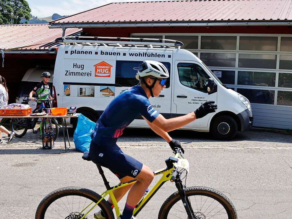 Beim Ultra-Bike-Marathon im Schwarzwald werden Hhenmeter gesammelt