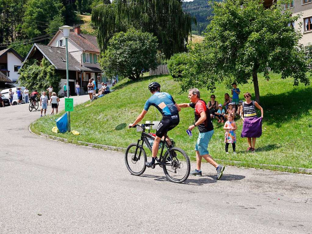 Beim Ultra-Bike-Marathon im Schwarzwald werden Hhenmeter gesammelt