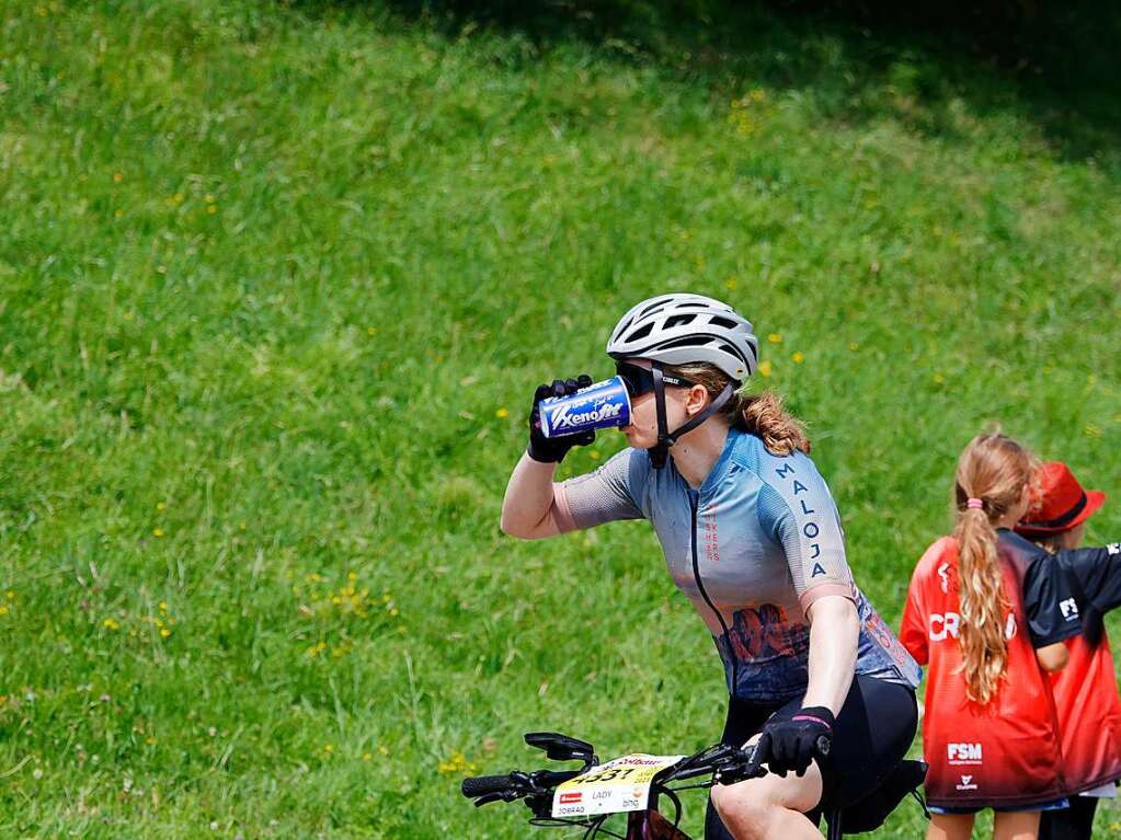 Beim Ultra-Bike-Marathon im Schwarzwald werden Hhenmeter gesammelt