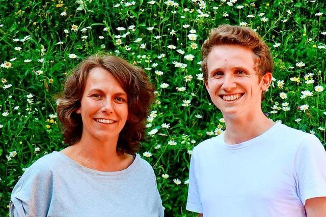 Die Grnen-Fraktion im Freiburger Gemeinderat fhren nun Sophie Schwer und Simon Sumbert