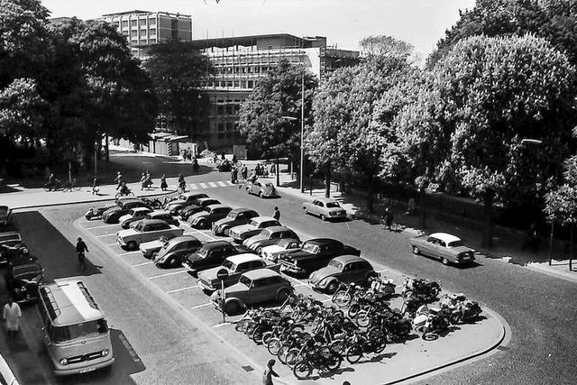 Freiburgs Rotteckring war einst eine Pioniermeile des Kraftwagenverkehrs