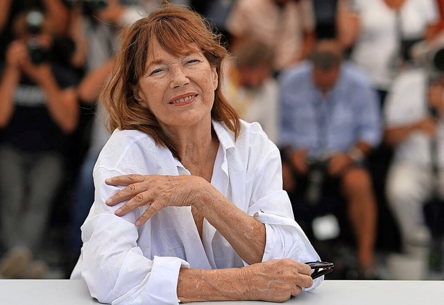 Jane Birkin 2021 auf dem Filmfestival in Cannes  | Foto: VALERY HACHE (AFP)