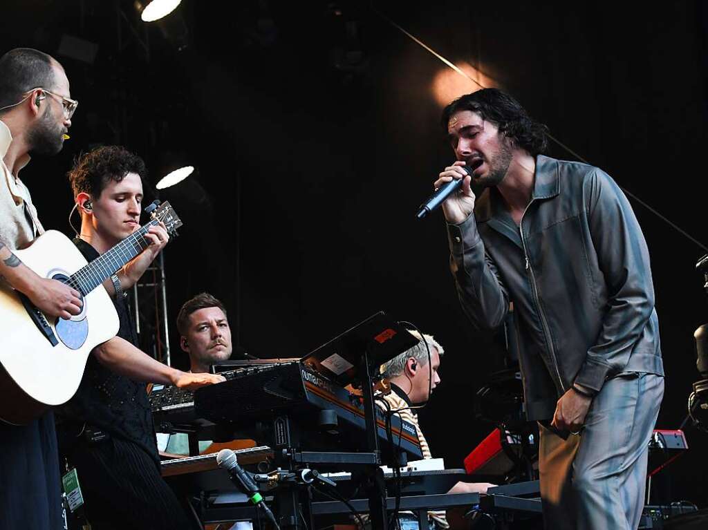 Simply Red und ClockClock rockten den Alten Marktplatz in Lrrach.