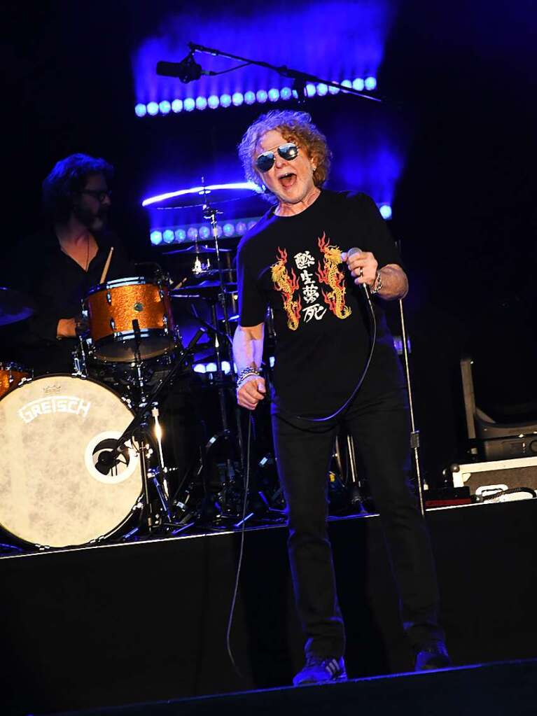 Simply Red und ClockClock rockten den Alten Marktplatz in Lrrach.