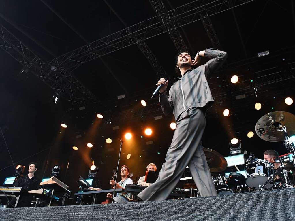 Simply Red und ClockClock rockten den Alten Marktplatz in Lrrach.