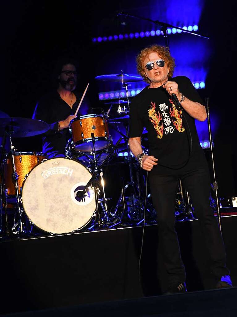 Simply Red und ClockClock rockten den Alten Marktplatz in Lrrach.