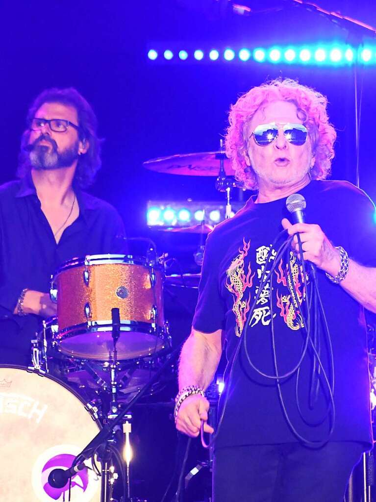 Simply Red und ClockClock rockten den Alten Marktplatz in Lrrach.