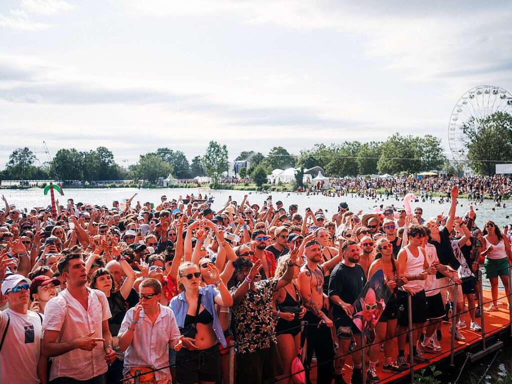 Sea-You-Festival am Freiburger Tunisee endet bei perfektem Wetter