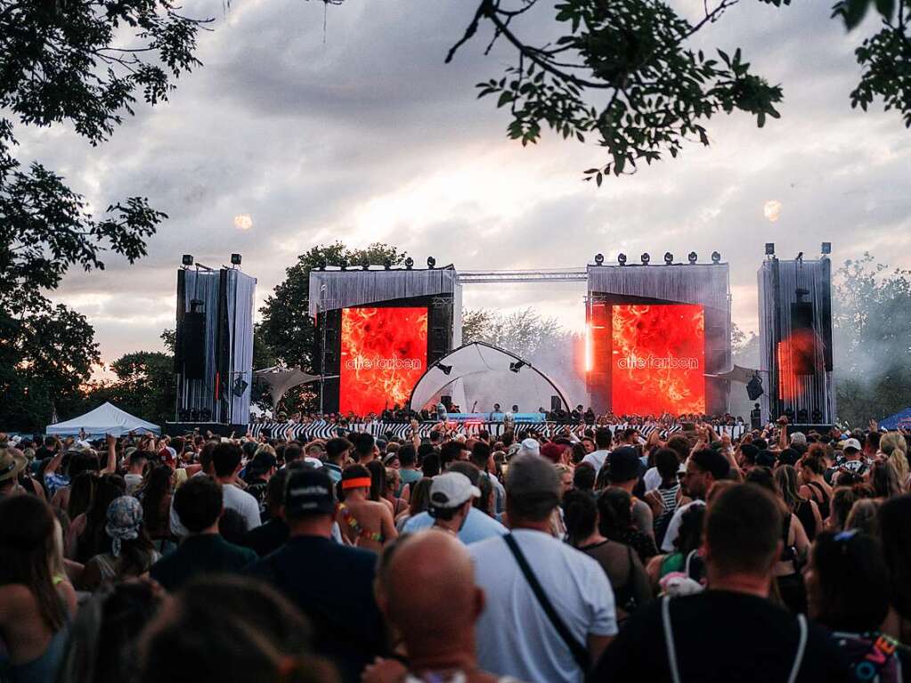 Sea-You-Festival am Freiburger Tunisee endet bei perfektem Wetter