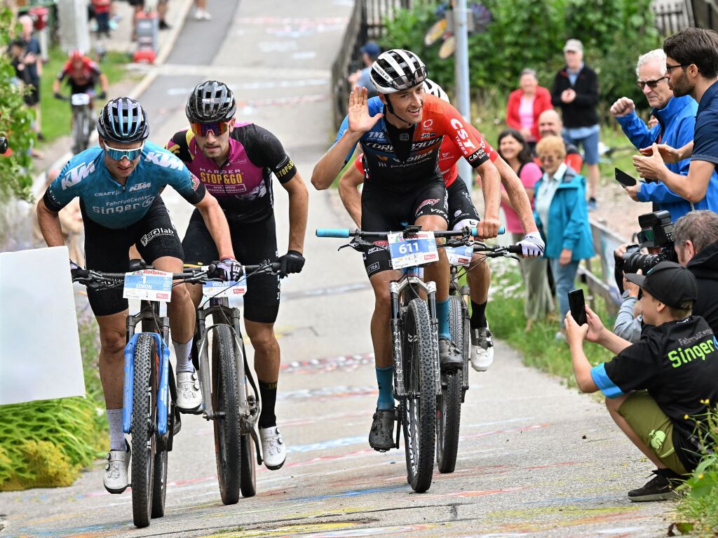 Beim Ultra-Bike-Marathon im Schwarzwald werden Hhenmeter gesammelt