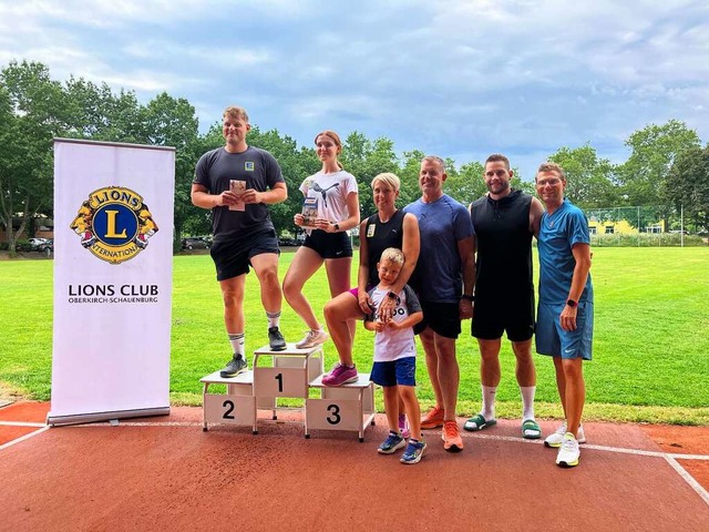 Die besten Einzelteilnehmer Luca Barbo...ons Clubs Oberkirch-Schauenburg (v.l.)  | Foto: Isabell Gielisch