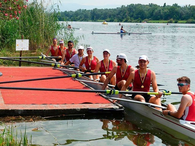 Ein besonderes Highlight sind stets die Wettkmpfe im Achter.  | Foto: Kerstin Robisch