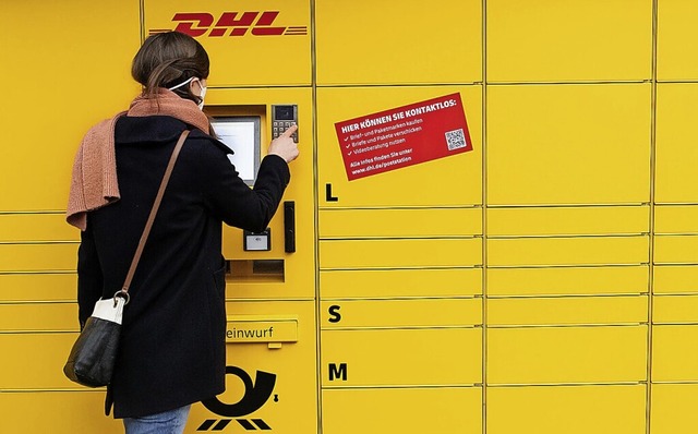 Eine Poststation (Symbolfoto) will die...beim Rathaus Hchenschwand aufstellen.  | Foto: Federico Gambarini (dpa)