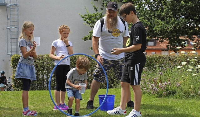 Spiel und Spa beim Familiensporttag des TV Fahrnau  | Foto: Ralph Lacher