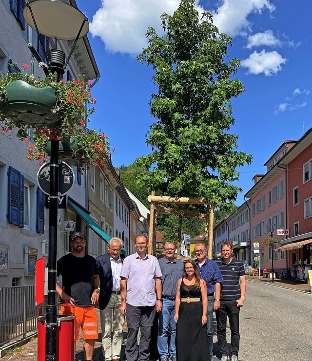 Schatten sollen fünf neue Kübel in der Zeller Innenstadt spenden. | Foto: Stadt Zell Schatten sollen fünf neue Kübel in der Zeller Innenstadt spenden. | Foto: Stadt Zell